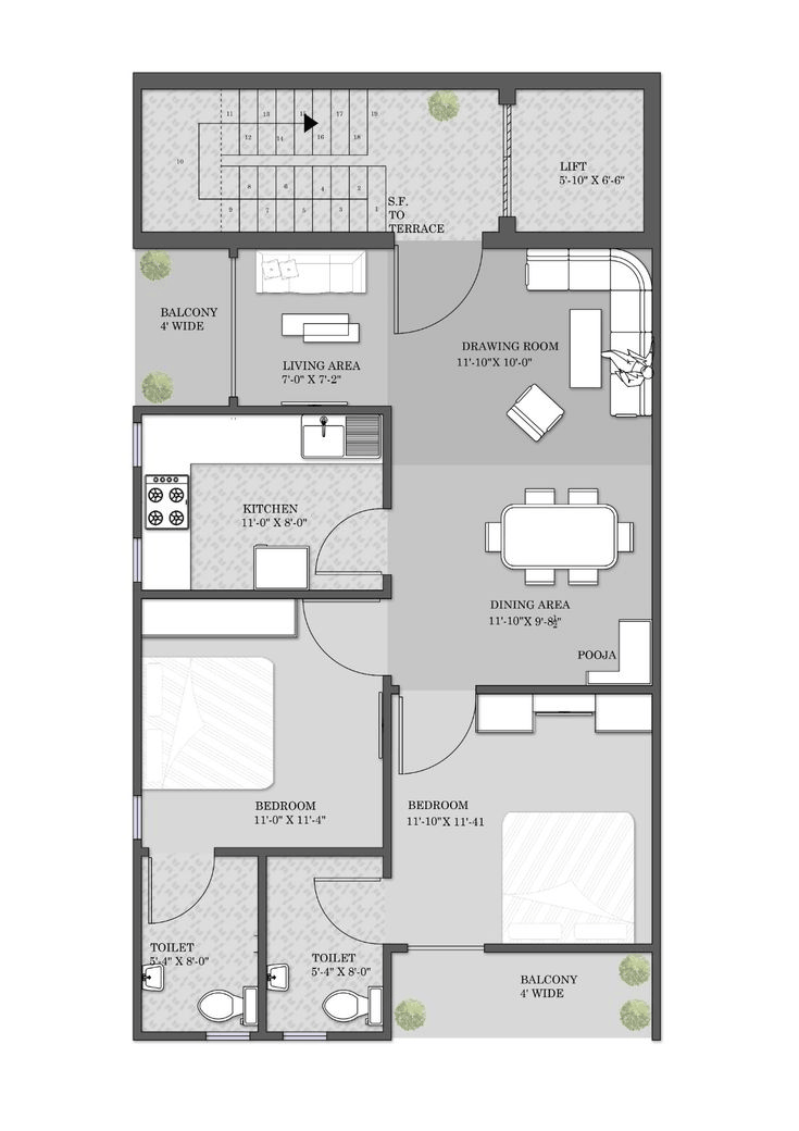 2.5 BHK Premium Residence